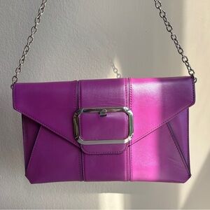 NWT Banana Republic Magenta Clutch Women's Bag